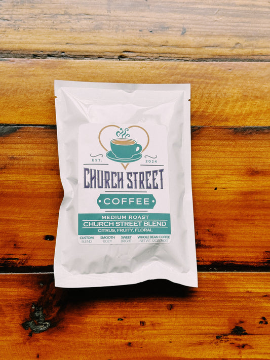Church Street Blend Single Pot Coffee Pouches (ground)