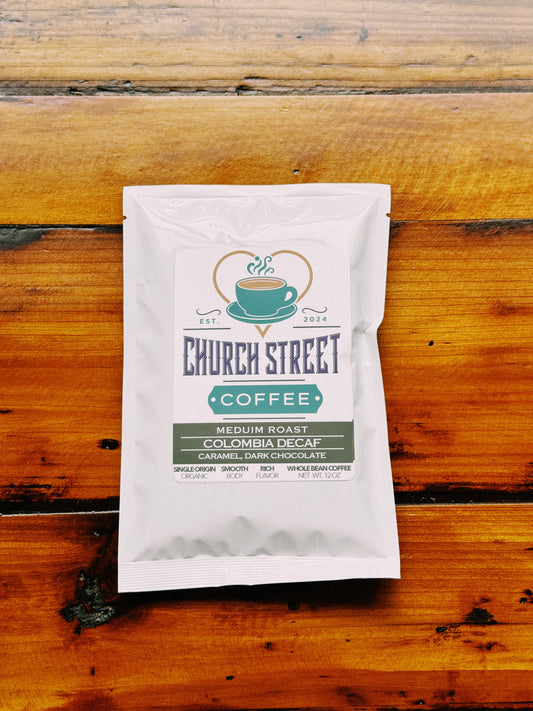 Colombia Decaf Single Pot Coffee Pouches (ground)